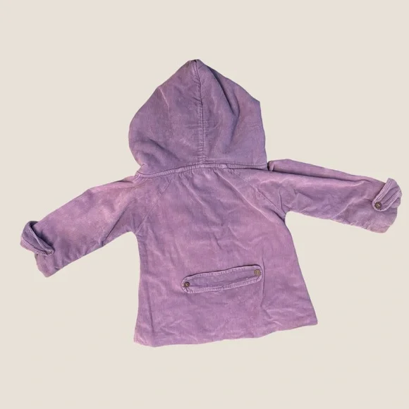 Vintage Kate Quinn Corduroy and Sherpa Hooded Jacket - Picture 2 of 4